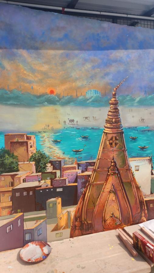 Banaras Gully House 500 Ft From The Ghats Varanasi Esterno foto